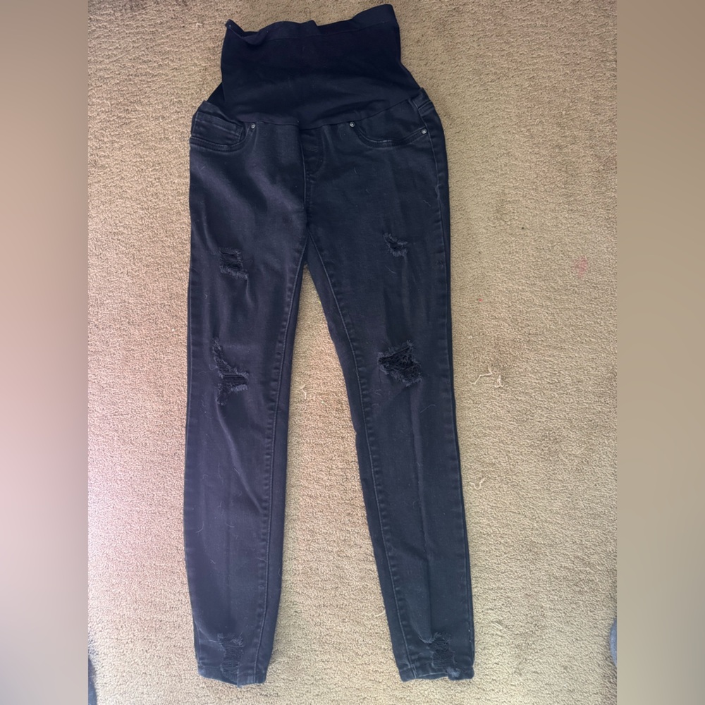 Maternity Distressed Women Jeans